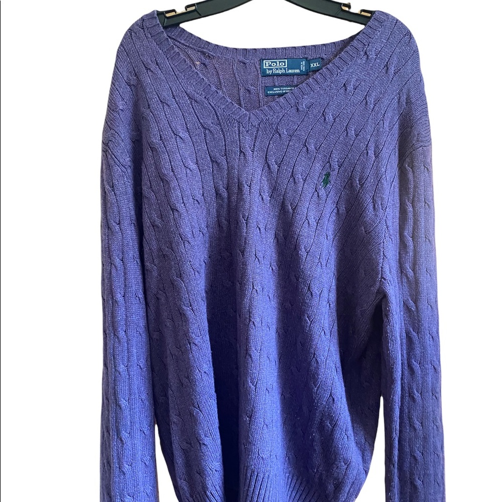 Ralph Lauren V-Neck sweater (purple)